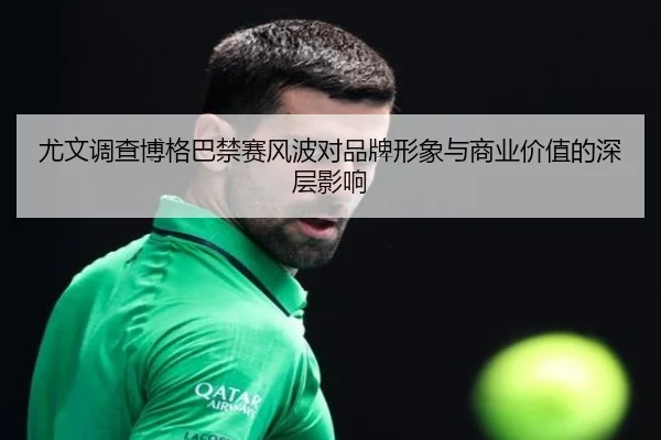 尤文调查博格巴禁赛风波对品牌形象与商业价值的深层影响
